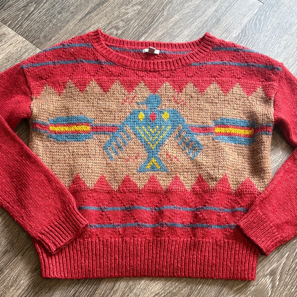 UO Ecoté Native Pattern Sweater - image 2